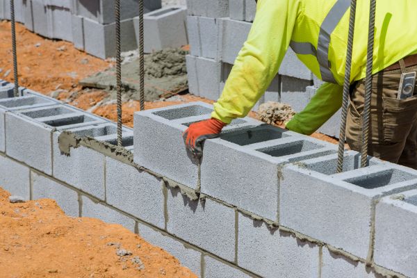 Concrete Blocks Installation in Indianapolis