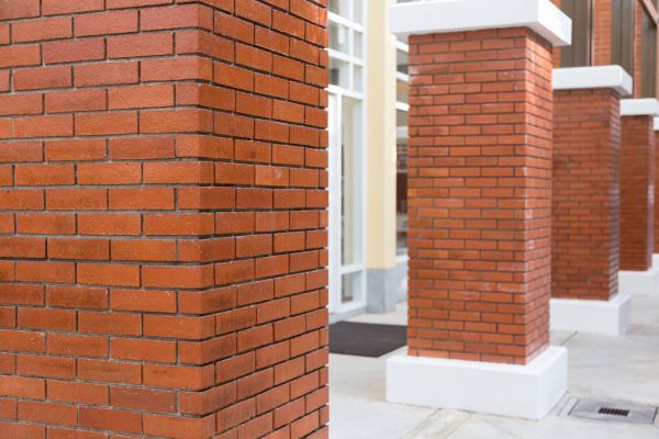 Brick Column Installation in Indianapolis