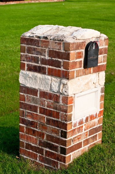 Brick Mailbox Installation in Indianapolis