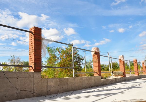 Brick Pillar Installation in Indianapolis